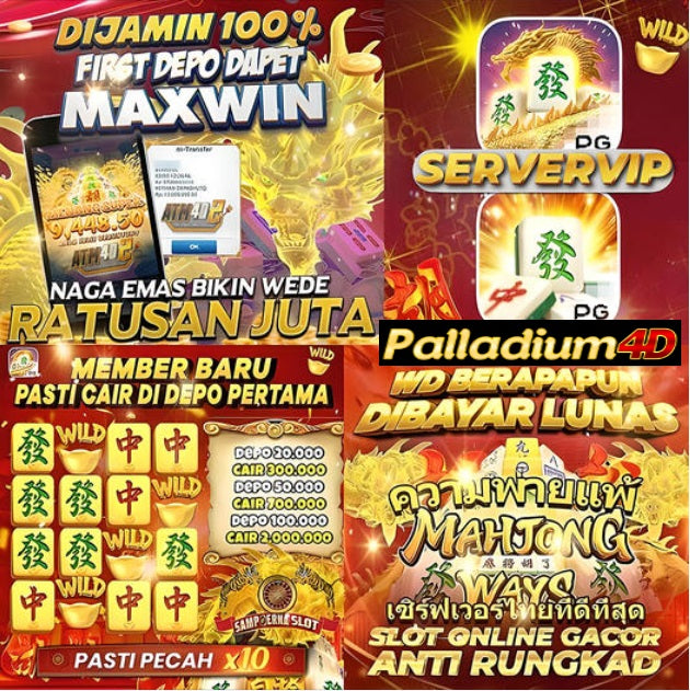 PALLADIUM4D ✅Situs Terpercaya Dengan Game Lengkap Server Indonesia